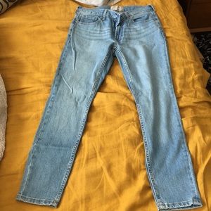 Everlane light wash denim